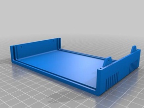 tampa e fundo la electrónica personalizado 3d print model - Mito3D