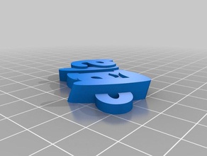 benim amabz leila özelleştirilmiş Anahtarlık 3d print model - Mito3D