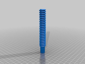 filament spool holder - screw holes added 3d printer parts 3d print model - Mito3D