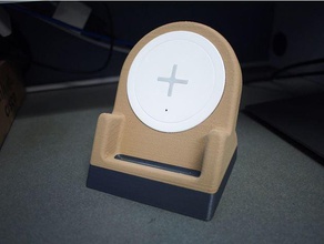 qi charger stand ikea r llen raellen decor hack wireless rallen 3d print model - Mito3D