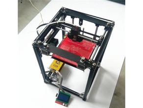corexy 3d xfcorexy 3dprinter 2020 aluminum profile printers 3d print model - Mito3D