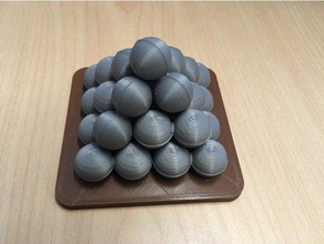 piramit bulmaca 3d Noel hediyesi hediye 3d print model - Mito3D