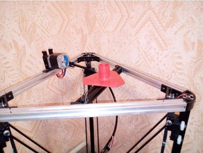 corner filament holder 3d printer accessories anycubic delta 3d print model - Mito3D