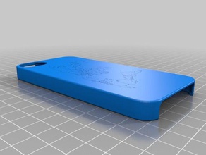 iphone 5s caso del mapa mundo La impresión en 3d 3d print model - Mito3D