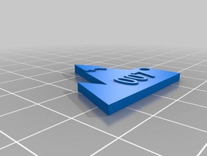 Anahtarlık dağ 3d baskı 3d print model - Mito3D