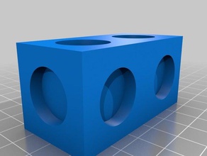 cubos de retângulos A impressão 3d 3d print model - Mito3D