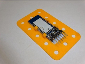 sensormount m rklin meccano metal construction set diy arduino bluetooth hc-05 maerklin mount sensor 3d print model - Mito3D