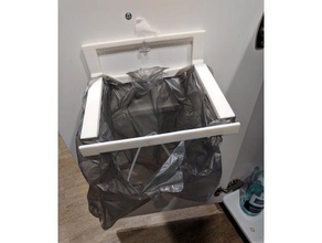 shopping bag garbage bin organization 3d print model - Mito3D