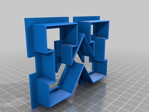university michigan cookie cutter kitchen & dining cookiecutter universityofmichigan uofm 3d print model - Mito3D