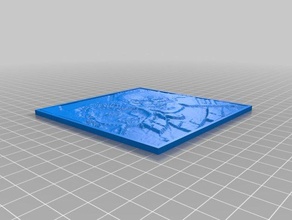 sam 2d sanat özelleştirilmiş 3d print model - Mito3D