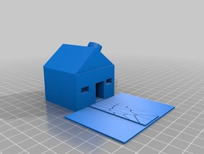 maison bâtiments et structures 3d print model - Mito3D