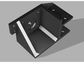 y-axis motor mount k8200 3d printer parts better nema17 3d print model - Mito3D