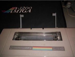 paperroll titular de comodoro 1520 equipo c64 commodore plotter 3d print model - Mito3D
