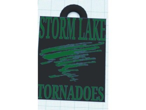 los tornados La impresión en 3d storm lake 3d print model - Mito3D