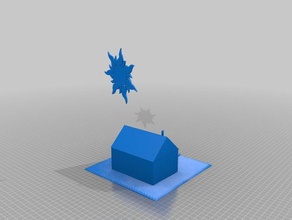 comme les chevilles de bob l'éponge ma maison bâtiments et structures la cheville 3d print model - Mito3D
