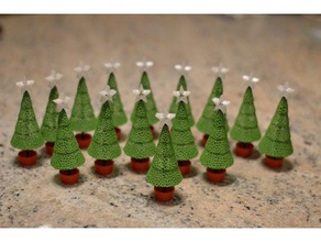 hybrid voronoi christmas tree decoration decor 3d ornament merry voronator design xmas 3d print model - Mito3D