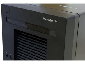 dell poweredge t30 optical drive filler computer cover hole space 3d print model - Mito3D