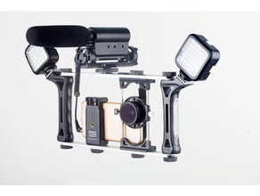 smartphone video rig camera iphone holder 3d print model - Mito3D