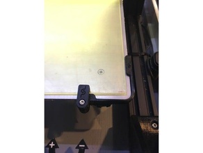lit de verre plaque coin pinces cr-10 Imprimante 3d accessoires chauffée serrage 3d print model - Mito3D