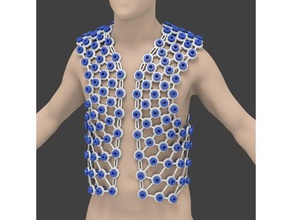 m4 vest accessories bio-measurement body cardio ecg eeg ekg electrocardiography gsr markiv myoelectric openbci sensor ultracortex 3d print model - Mito3D