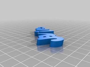 javier i portachiavi su misura 3d print model - Mito3D