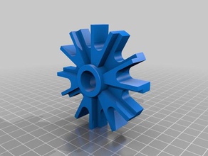 shelby cobra wheel automotive 3d print model - Mito3D