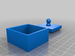 la tapa de caja La impresión en 3d 3d print model - Mito3D