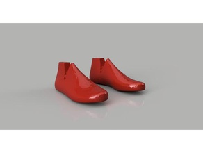 hinged shoe last fashion footwear 3d print model - Mito3D