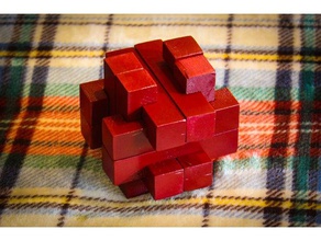 burr puzzle puzzles 3d print model - Mito3D