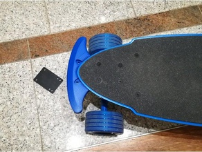 longboard paraurti anteriore yuneec ego-2 sport & fitness all'aperto e ego2 elettrico skateboard ego 3d print model - Mito3D