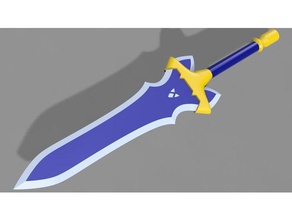 sílice daga - sword art online 2 cosplay props arma las dagas prop sao la de espada arte en línea espadas 3d print model - Mito3D