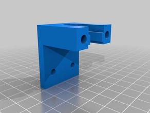 monoprice select mini e3d v6 heat sink adaptor 3d printer extruders 3d print model - Mito3D