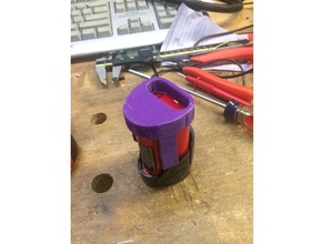milwaukee m12 battery cap tool holders & boxes 3d print model - Mito3D