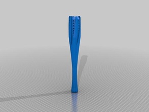 2018 pyeunchang Olimpiyat Meşalesi 3d baskı meşale 3d print model - Mito3D