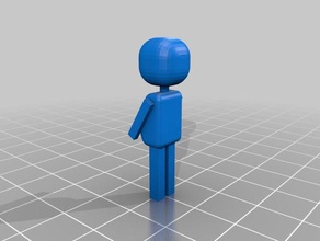 humanos La impresión en 3d figura 3d print model - Mito3D