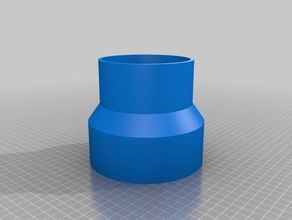 coletor de pó para serra partes personalizado 3d print model - Mito3D