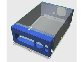 geeetech gt2560 controller case 3d printer parts 60x60 cooling diy fan 3d print model - Mito3D