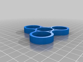 simple fidget spinner jouets mécaniques 3d print model - Mito3D