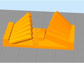 Winkel unterstützt test 3d-Druck-tests print 3d print model - Mito3D