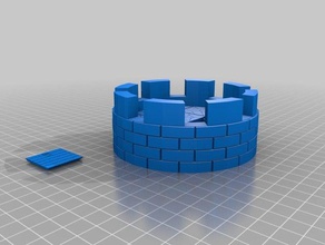 tower apex 3d printing castle dungeons dragons 3d print model - Mito3D