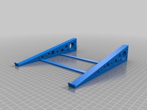 universal laptop stand computer 3d print model - Mito3D