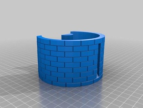 tower arrowslit entrance 3d printing castle dungeons dragons 3d print model - Mito3D