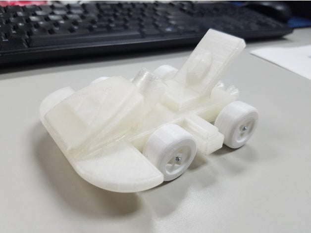 la leyenda de zelda globo impulsado rueda en el coche juegos y juguetes mario kart 3D print model - Mito3D