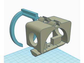 creality cr-10 bowden tube holder 3d printer accessories 3d print model - Mito3D