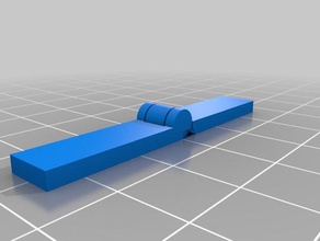 my customized hinge parametric parts 3d print model - Mito3D