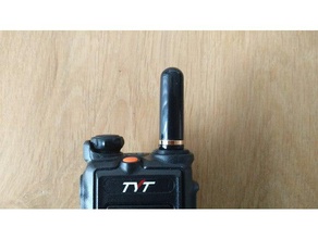 tytera md2017 antenna ring electronics dmr hamradio handheld radio tyt 3d print model - Mito3D