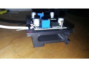 buck dönüştürücü dın ray montaj elektronik 3d print model - Mito3D