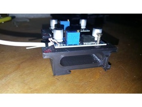 buck converter para montaje en carril din la electrónica 3d print model - Mito3D