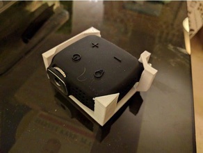 brookstone keychain projector tripod mount gadgets 3d print model - Mito3D