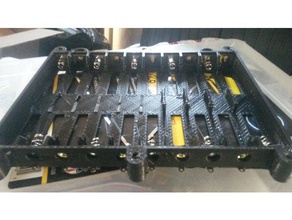 nimh battery tray v2 electronics 3d print model - Mito3D